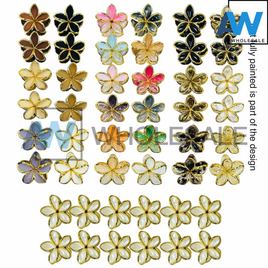 AB-1179 (12 pcs) Glossy/Matte 8 cm Hair Clamps