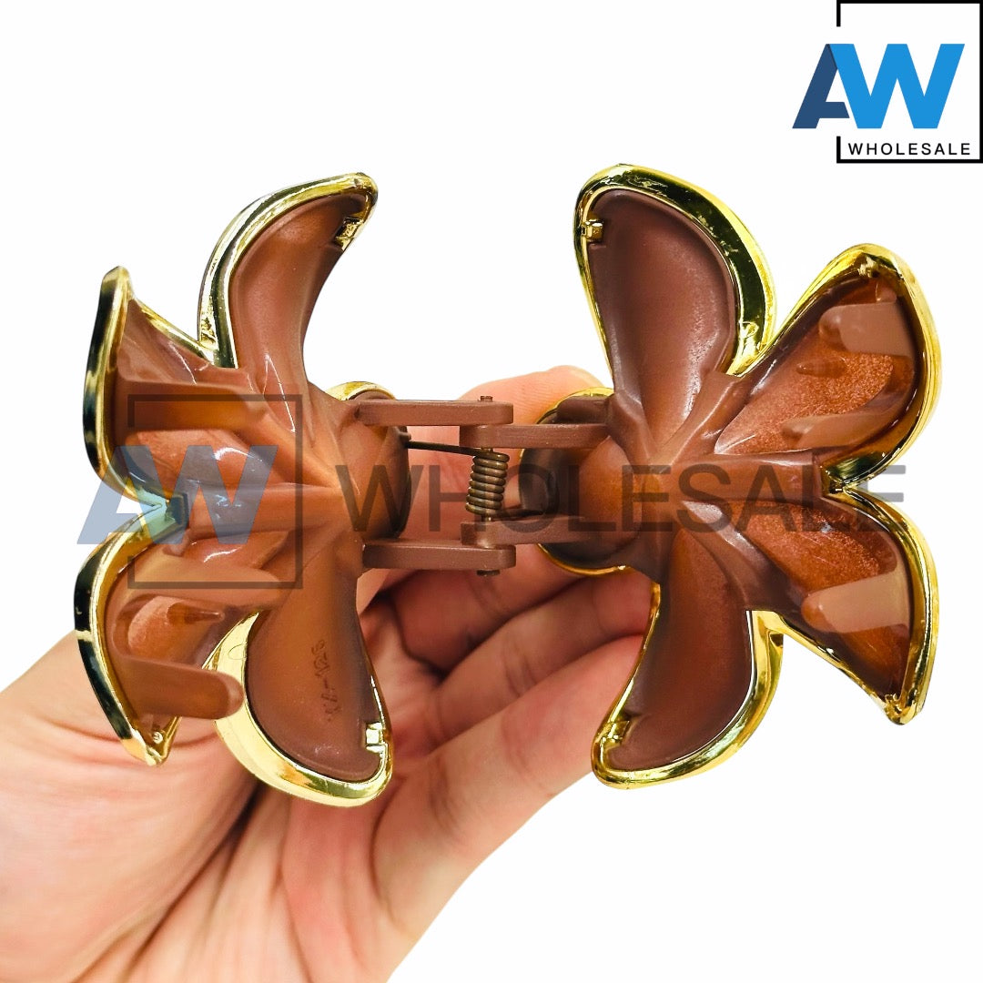 AB-1179 (12 pcs) Glossy/Matte 8 cm Hair Clamps