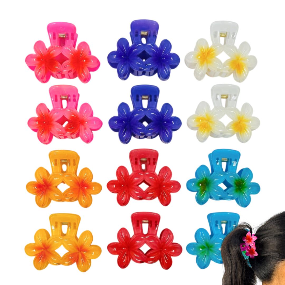 AB-1181 (12 pcs) Glossy 7 cm Hair Clamps