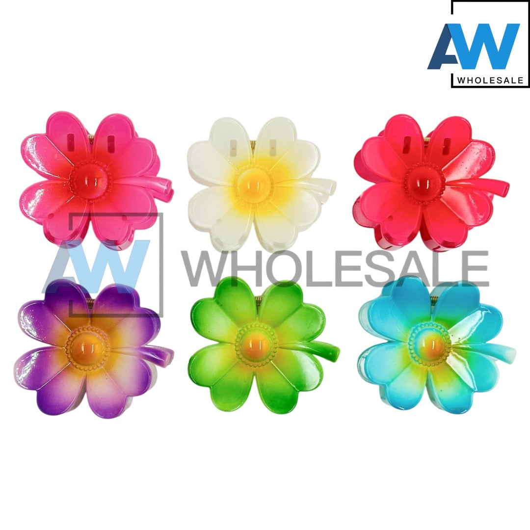 AB-1183 (12 pcs) Glossy 6 cm Hair Clamps