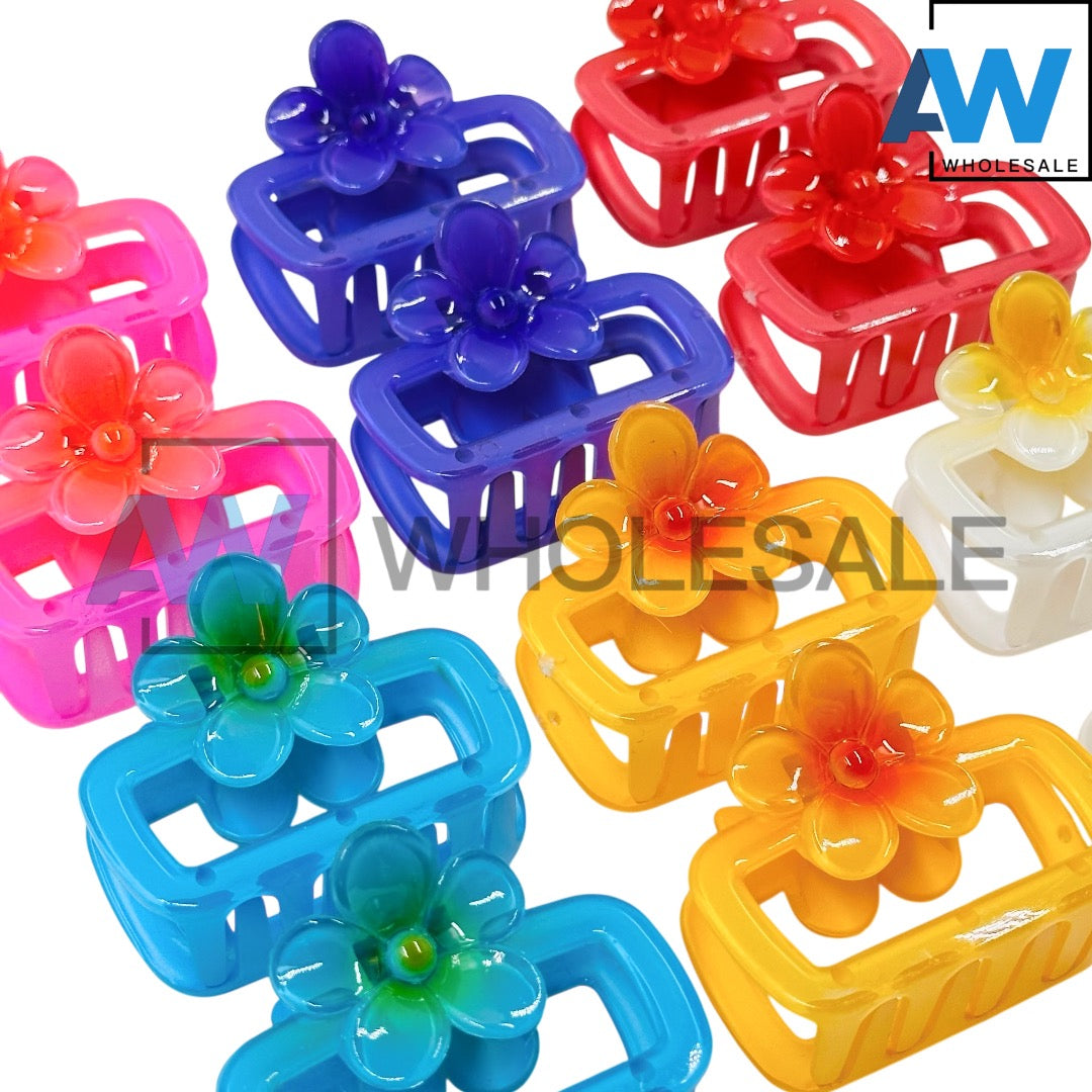 AB-1186 (12 pcs) Glossy 6 cm Hair Clamps