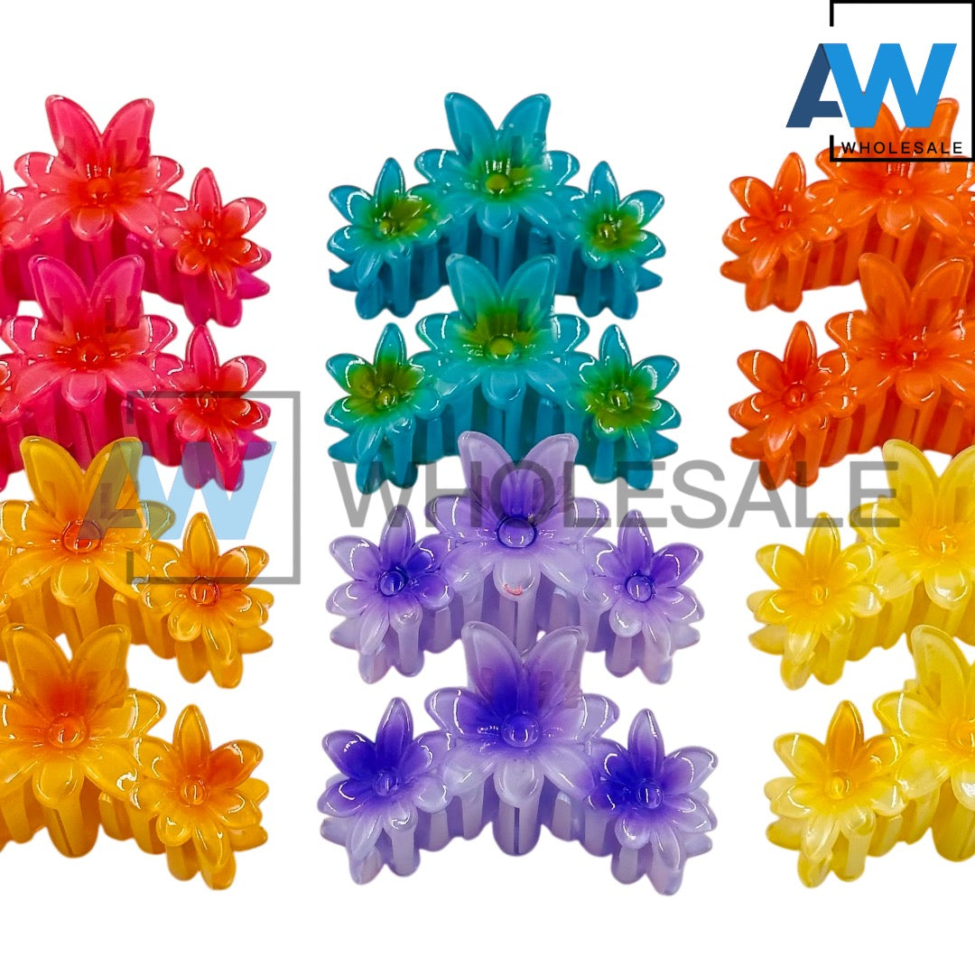 AB-1187 (12 pcs) Glossy 6 cm Hair Clamps