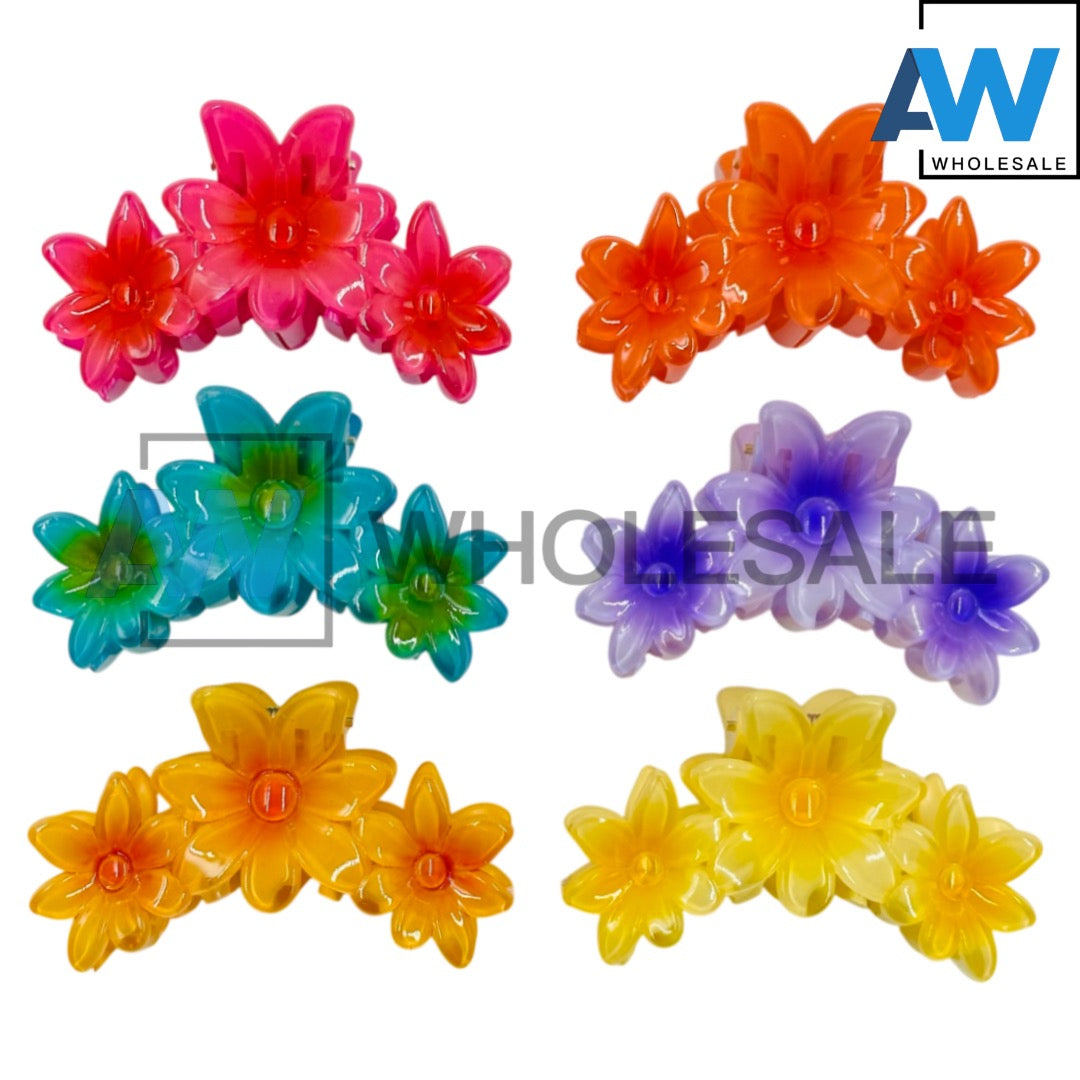 AB-1187 (12 pcs) Glossy 6 cm Hair Clamps