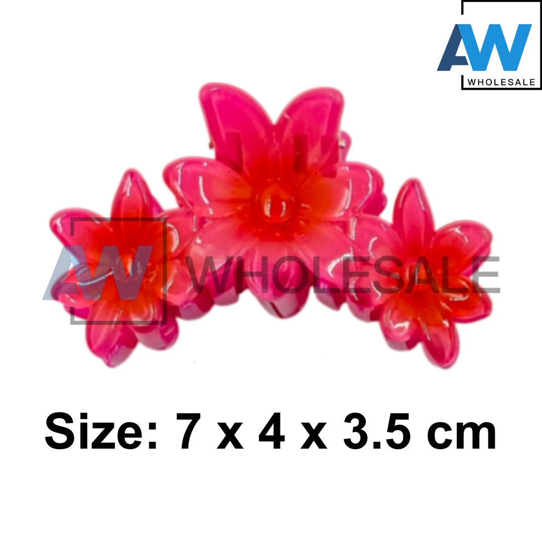 AB-1187 (12 pcs) Glossy 6 cm Hair Clamps