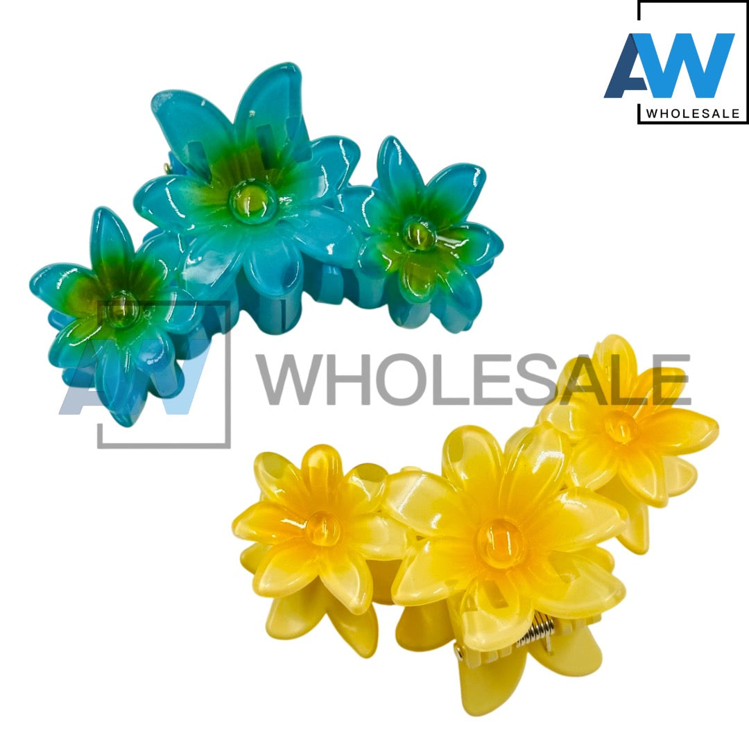AB-1187 (12 pcs) Glossy 6 cm Hair Clamps