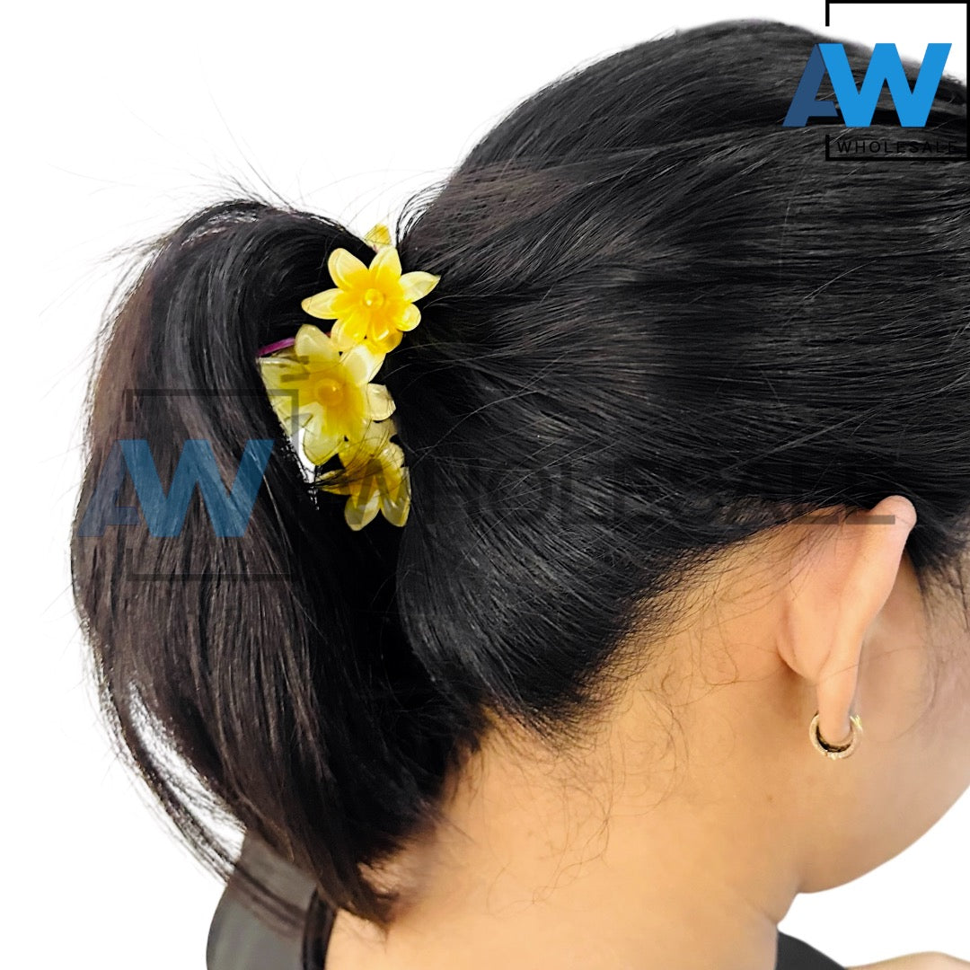 AB-1187 (12 pcs) Glossy 6 cm Hair Clamps