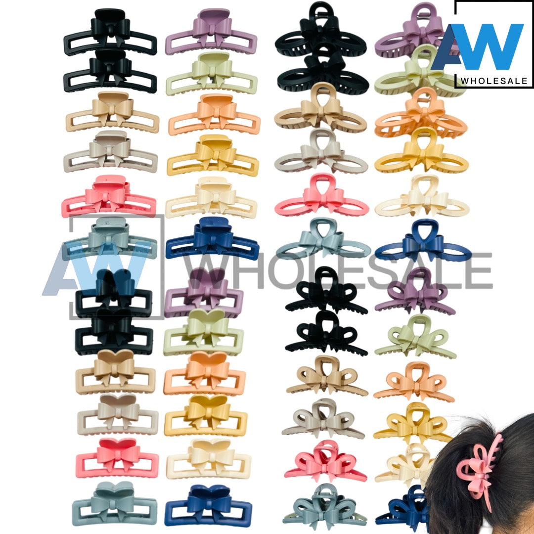 AB-1190 (12 pcs) Matte 11 cm Hair Clamps