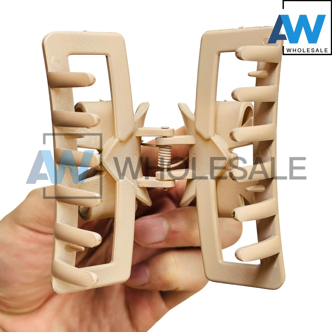 AB-1190 (12 pcs) Matte 11 cm Hair Clamps