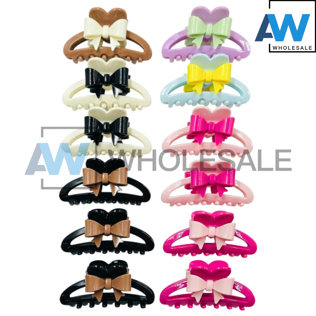 AB-1189 (12 pcs) Glossy 11 cm Hair Clamps