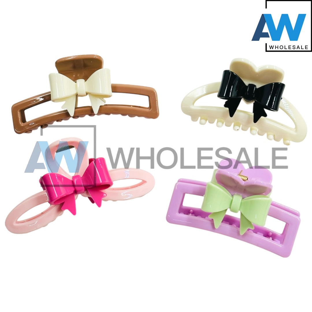 AB-1189 (12 pcs) Glossy 11 cm Hair Clamps