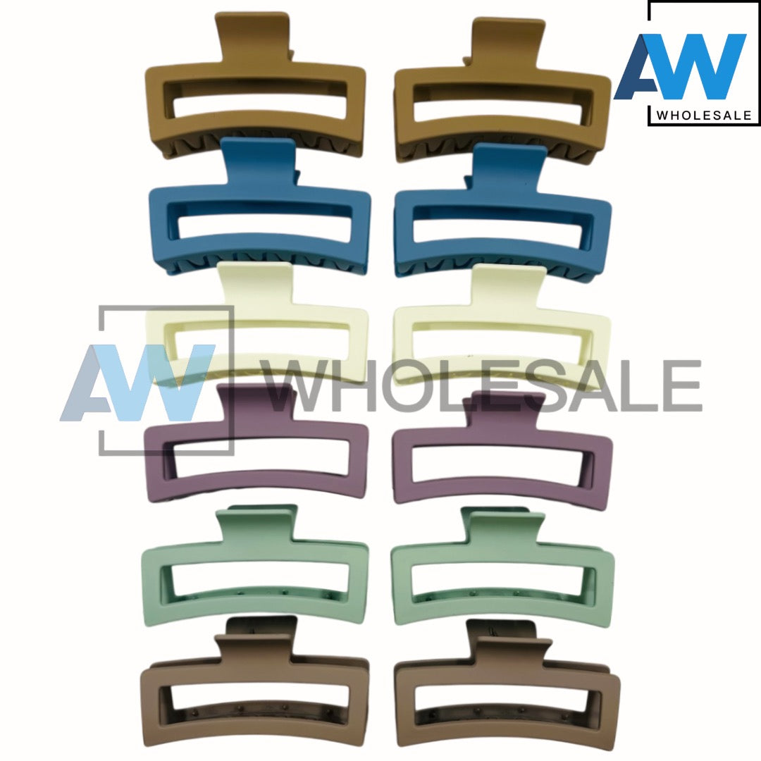 AB-1199 (12 pcs) Glossy 13 cm Hair Clamps