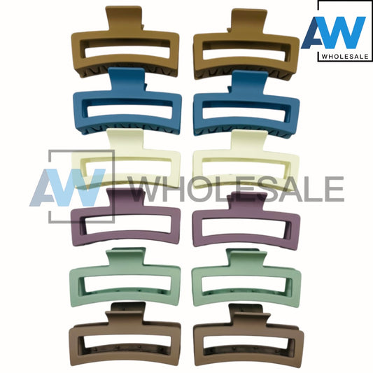 AB-1199 (12 pcs) Glossy 13 cm Hair Clamps