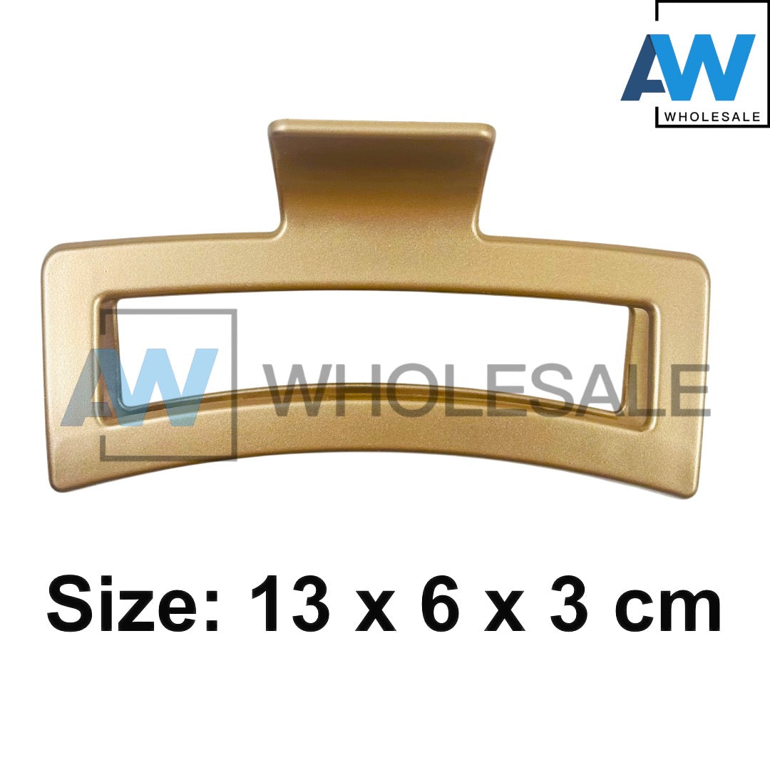 AB-1199 (12 pcs) Matte 13 cm Hair Clamps