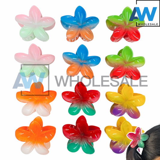 AB-1200 (12 pcs) Glossy 8 cm Hair Clamps