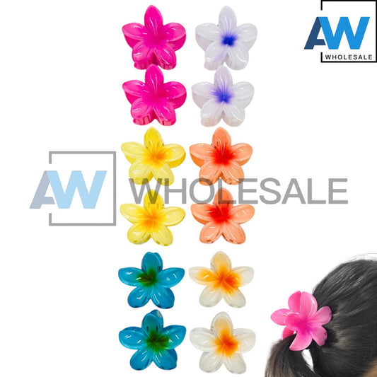 AB-1201 (12 pcs) Glossy 8 cm Hair Clamps