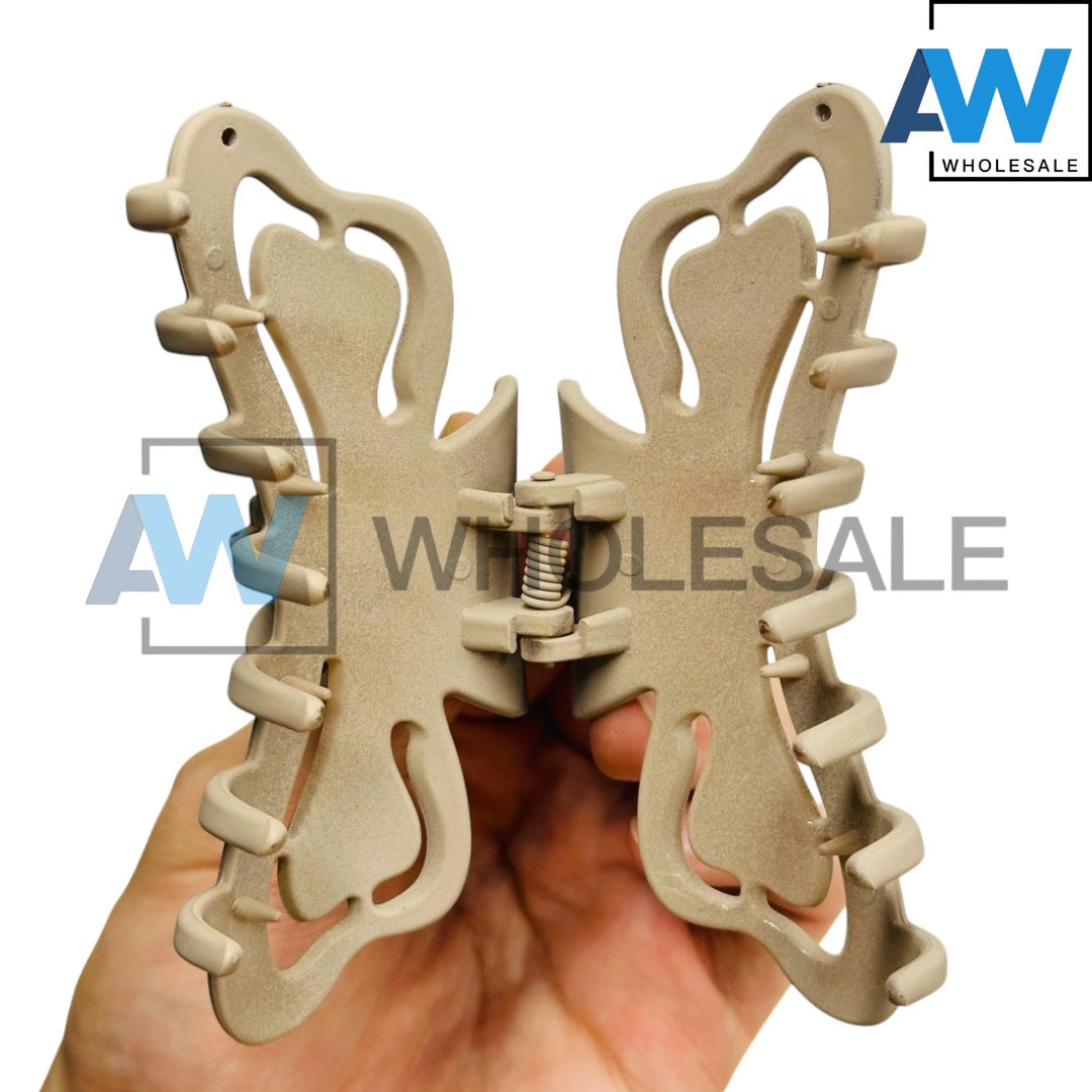AB-1203 (12 pcs) Matte 11 cm Hair Clamp