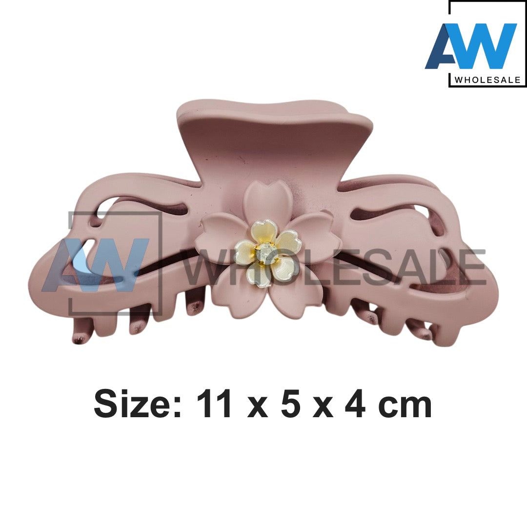 AB-1203 (12 pcs) Matte 11 cm Hair Clamp