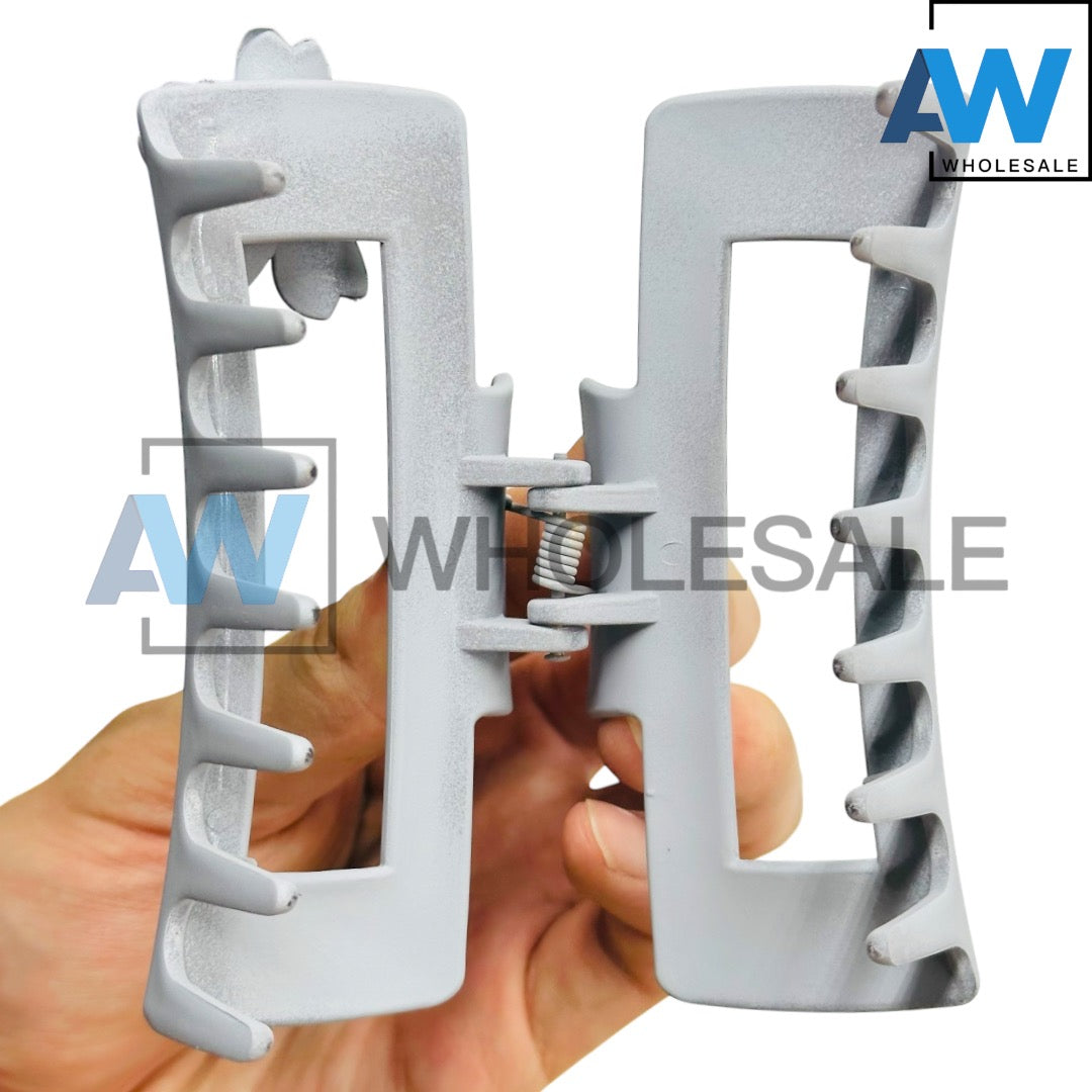 AB-1204 (12 pcs) Matte 11 cm Hair Clamp