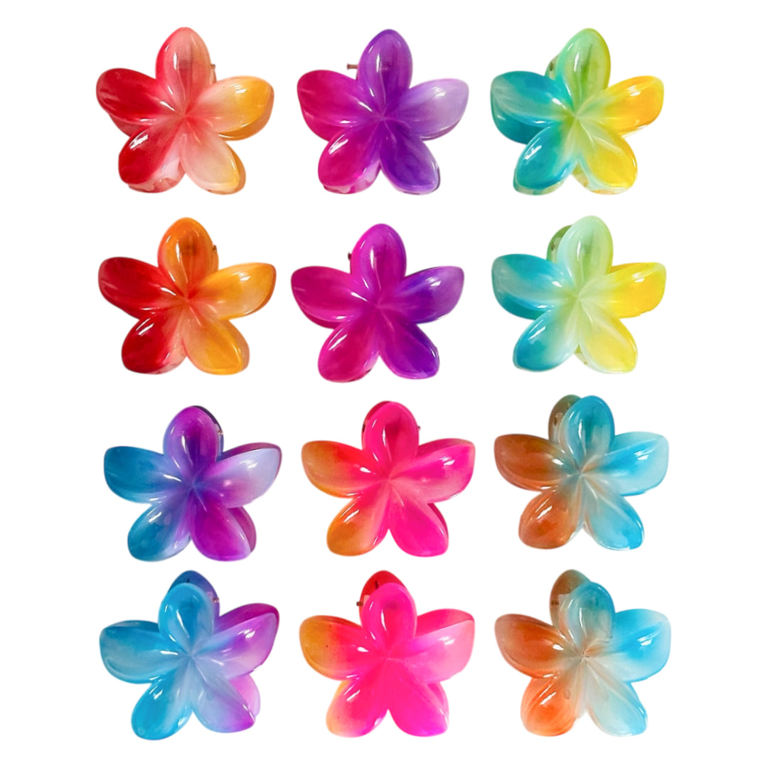 AB-1221 (12 pcs) Glossy 6 cm Hair Clamps