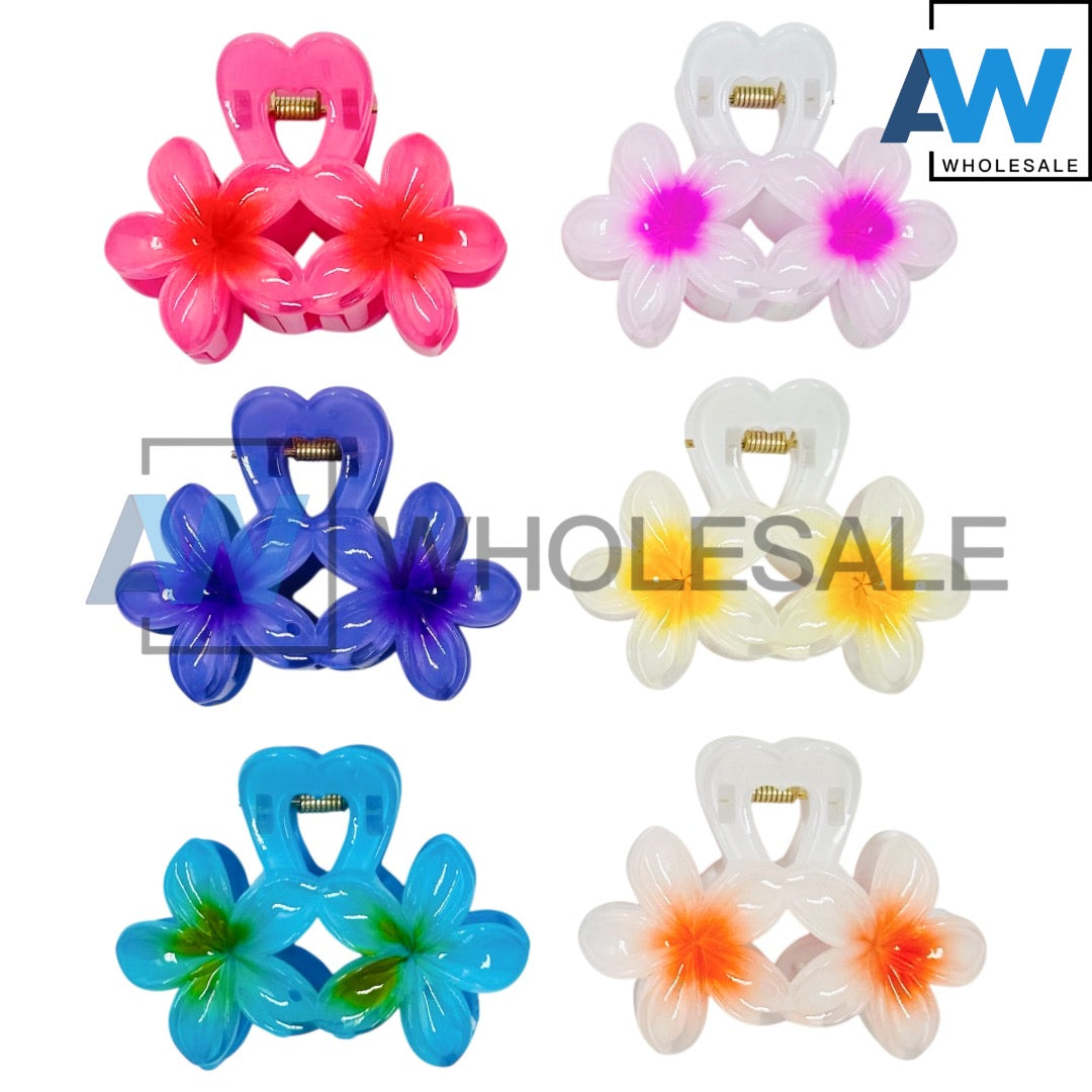 AB-1229 (12 pcs) Glossy 7 cm Hair Clamps