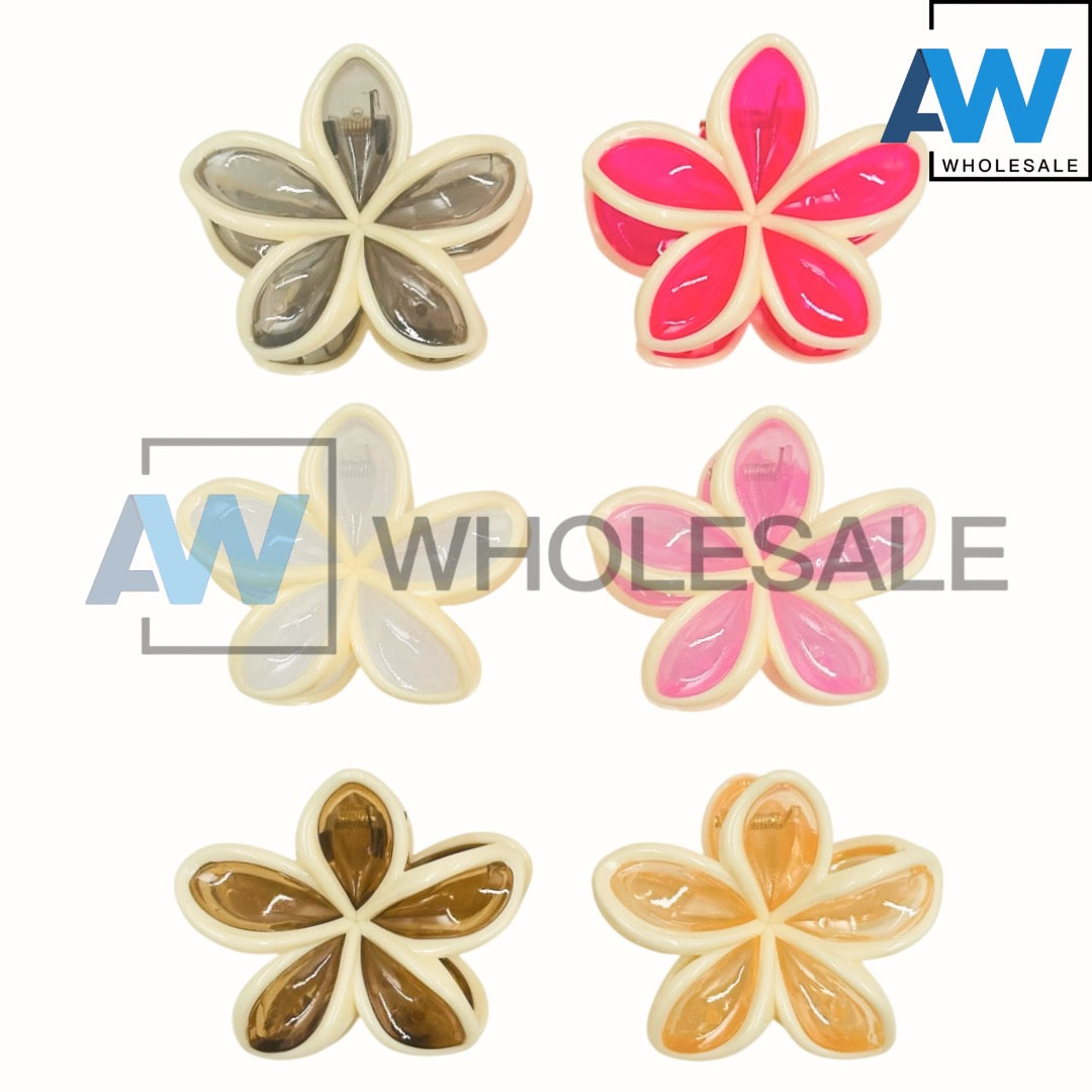 AB-1230 (12 pcs) Glossy 8 cm Hair Clamps