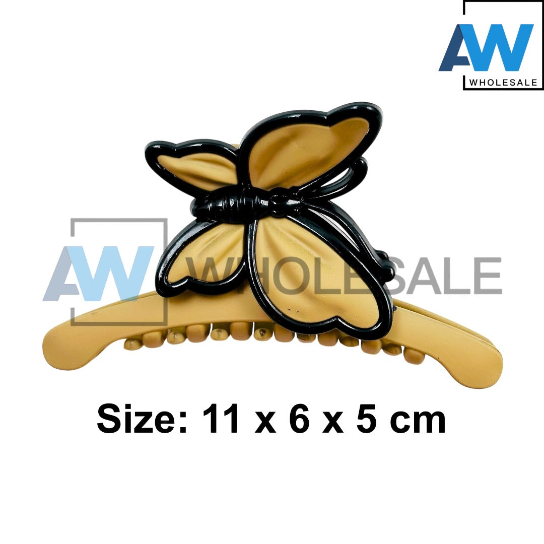 AB-1235 (12 pcs) Matte 11 cm Hair Clamp