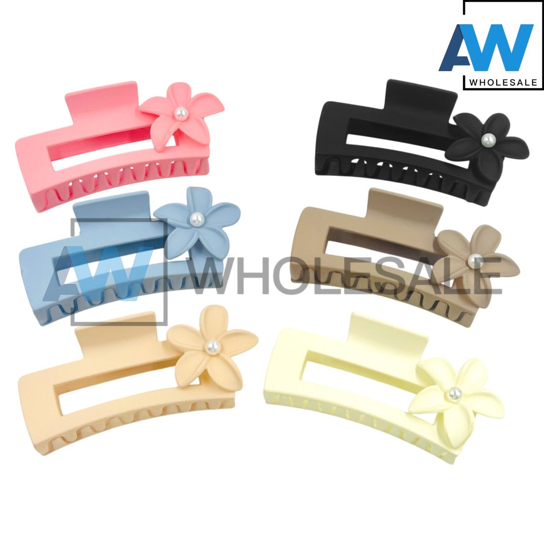 AB-1237 (12 pcs) Matte 11 cm Hair Clamps