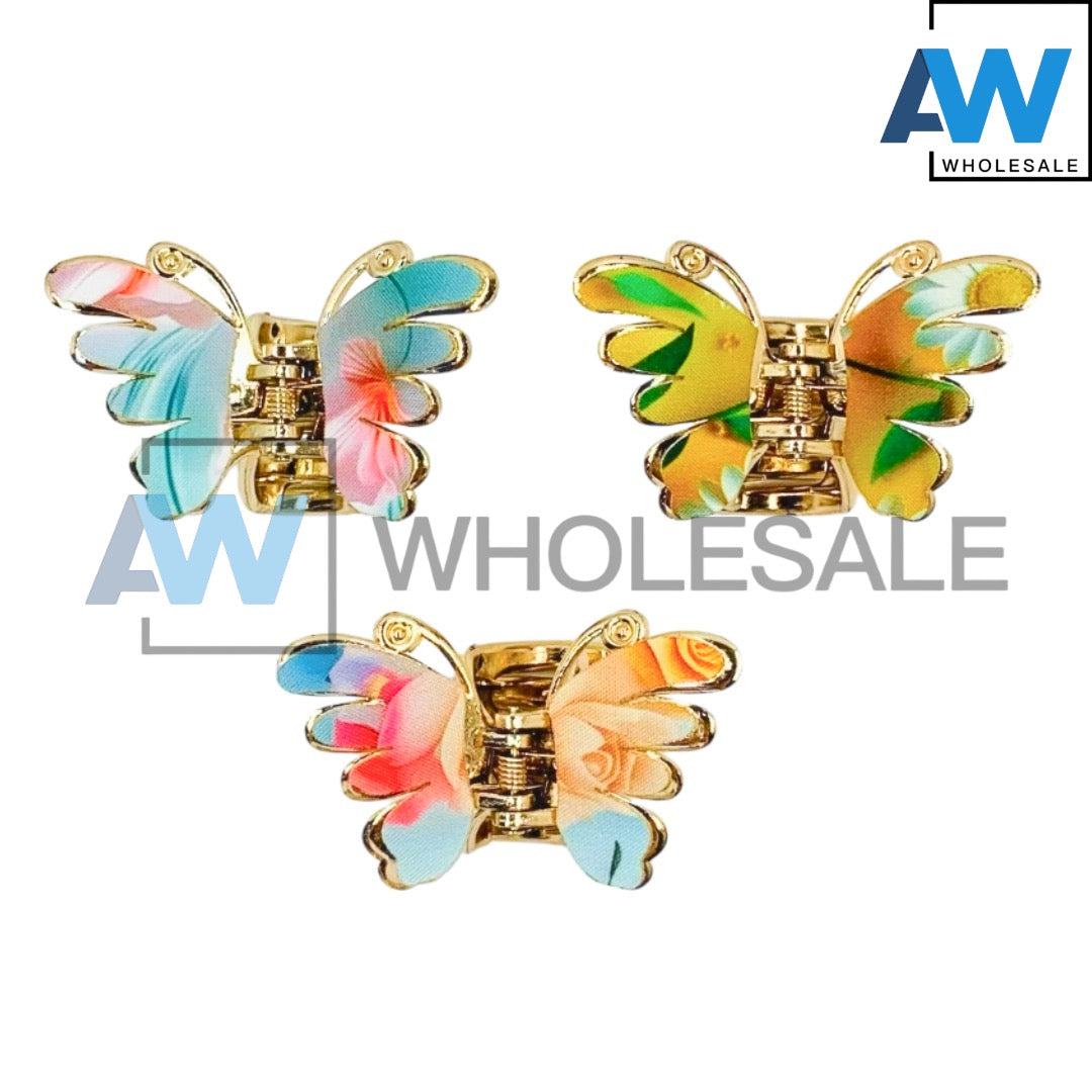AB-1240 (12 pcs) Glossy 6 cm Hair Clamps
