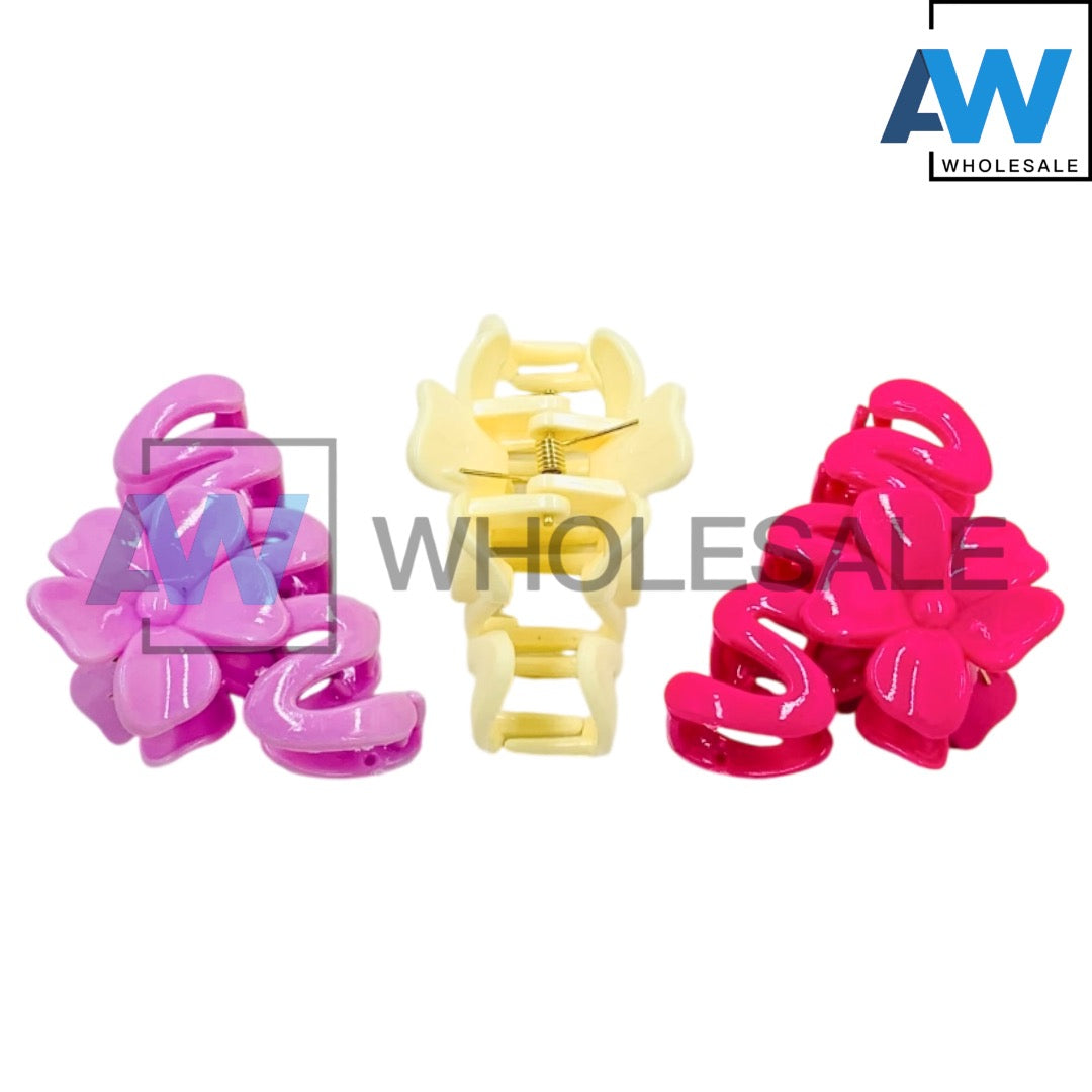 AB-1242 (12 pcs) Glossy 9 cm Hair Clamps