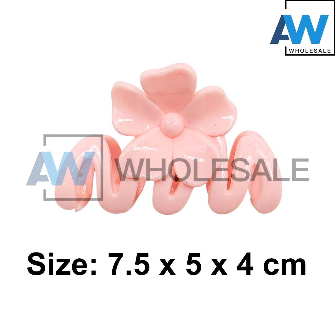 AB-1242 (12 pcs) Glossy 9 cm Hair Clamps