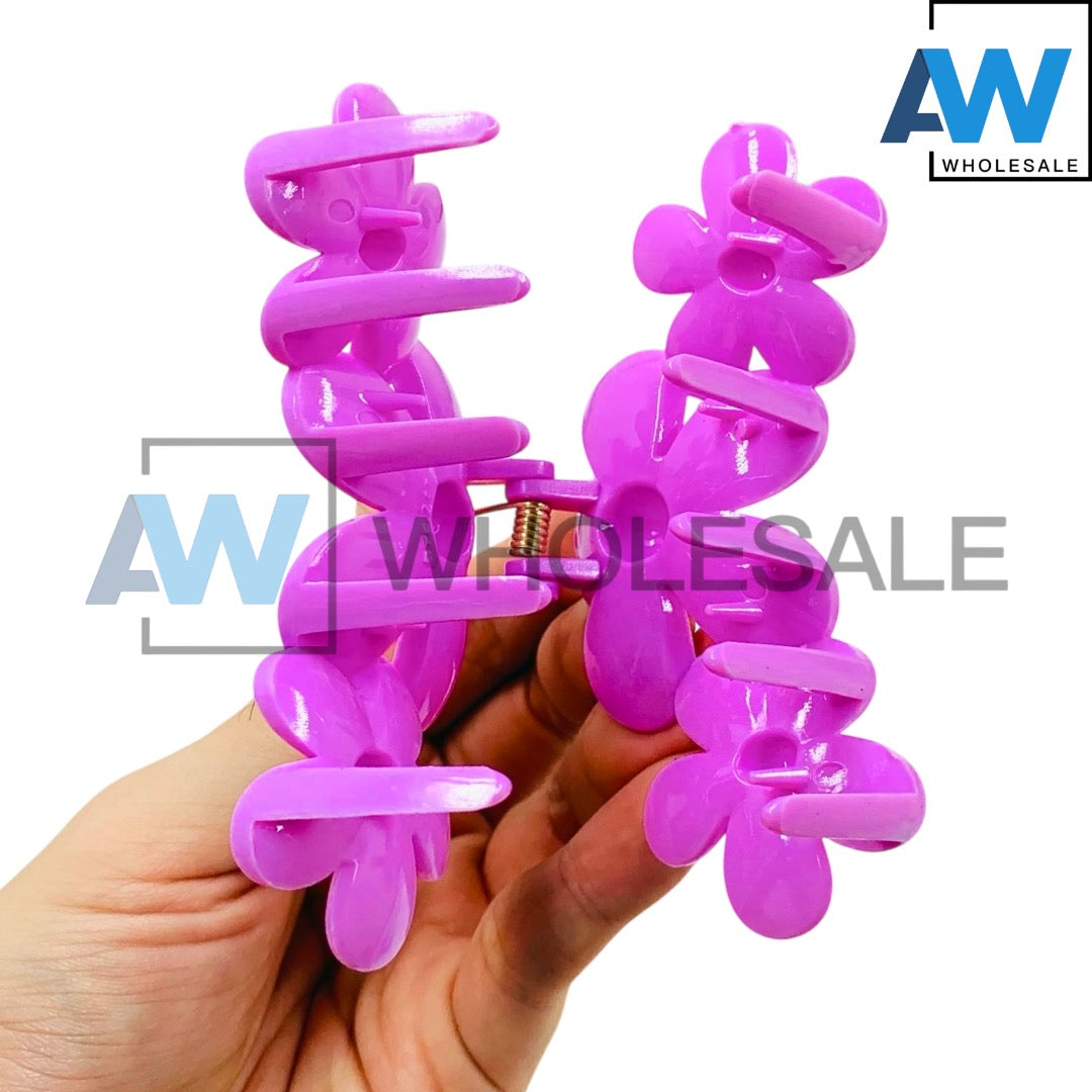AB-1243 (12 pcs) Glossy 9 cm Hair Clamps