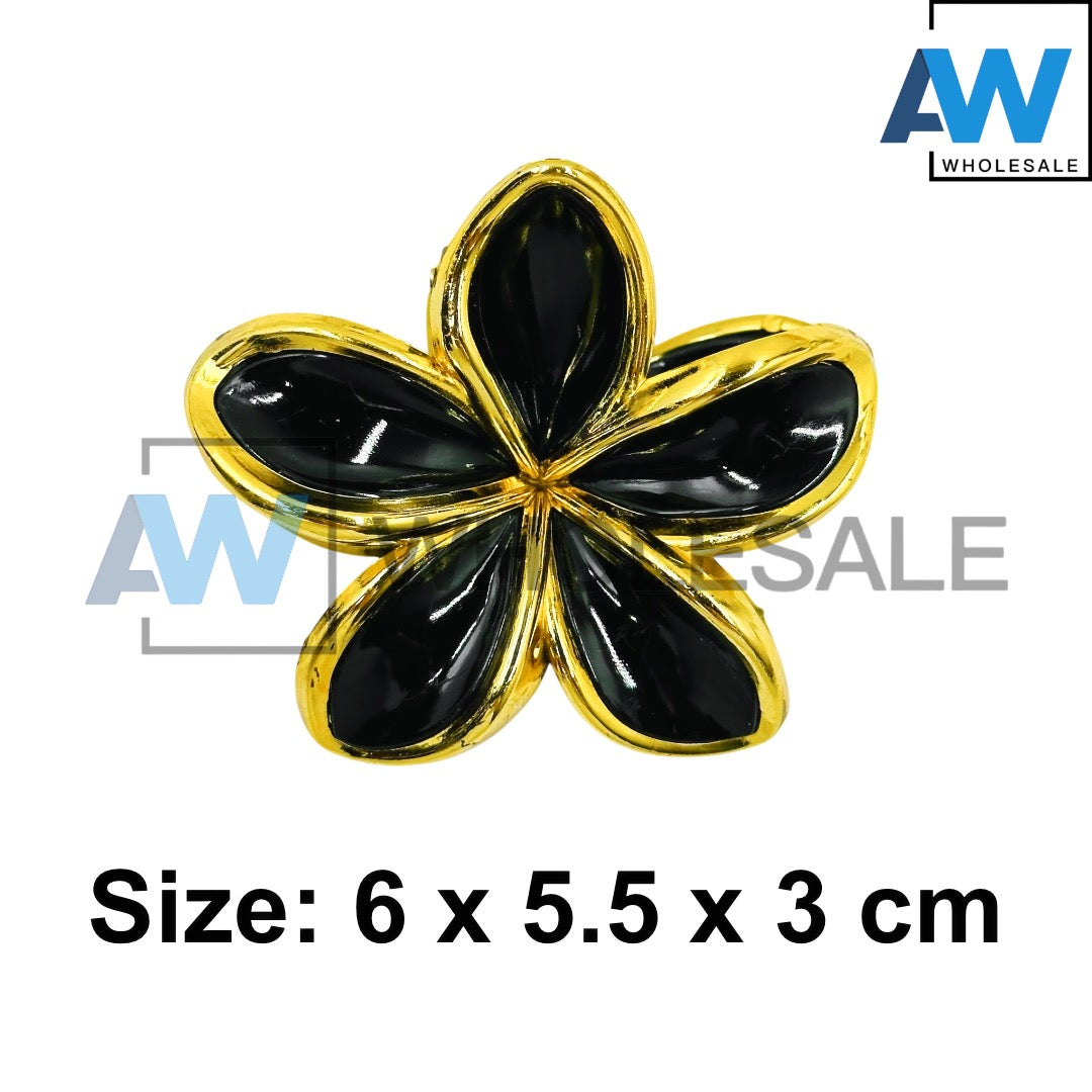 AB-1248 (12 pcs) Glossy 8 cm Hair Clamps