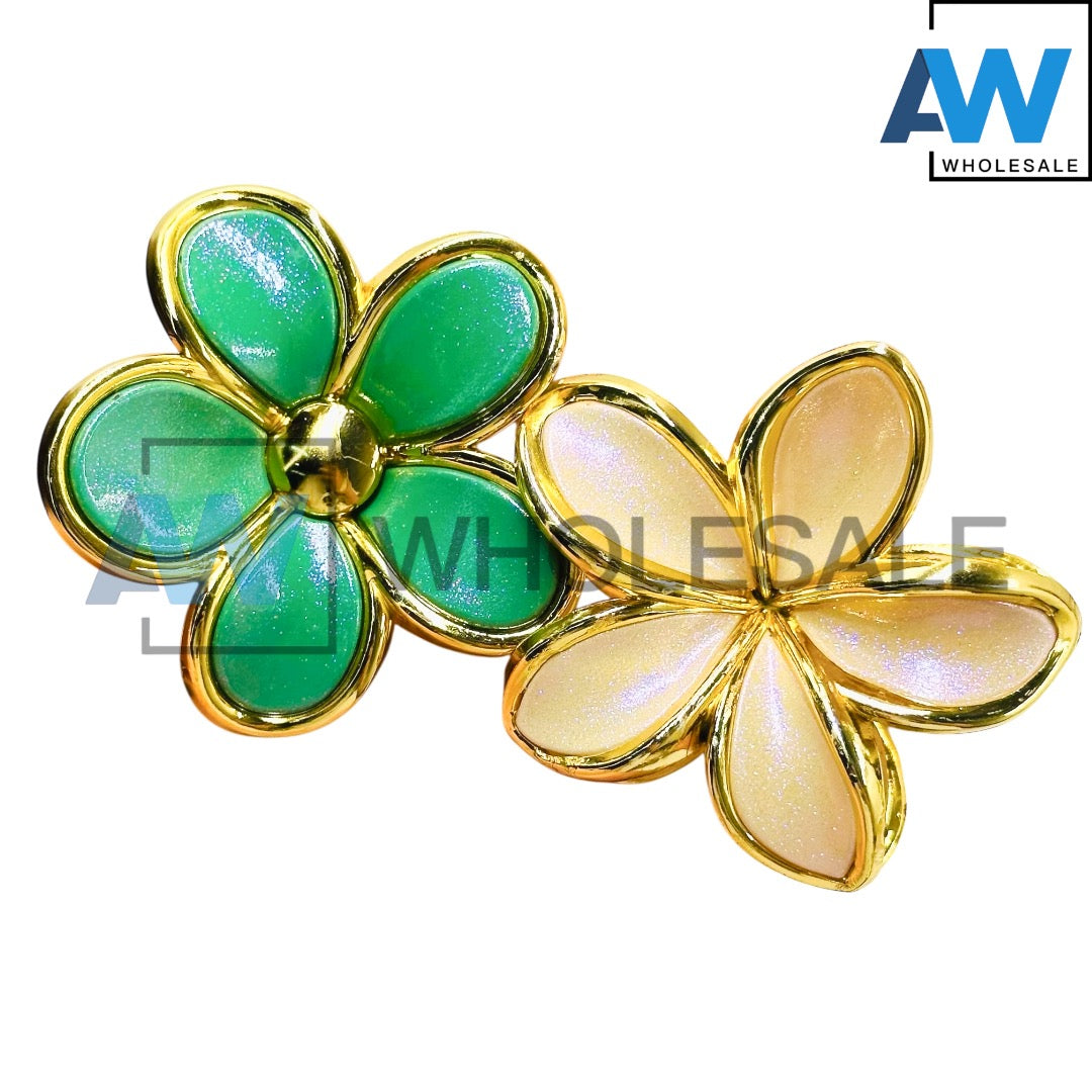AB-1249 (12 pcs) Glossy 6 cm Hair Clamps