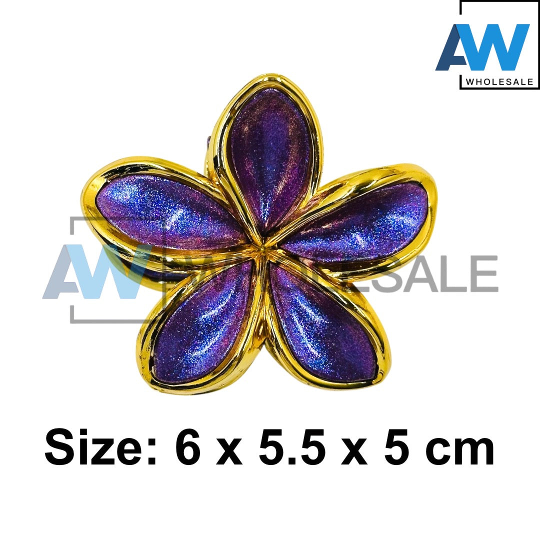 AB-1249 (12 pcs) Glossy 6 cm Hair Clamps