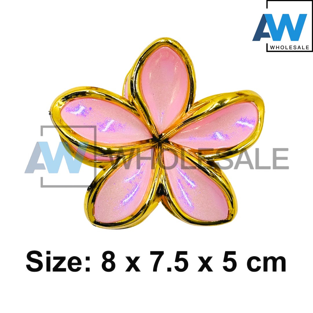 AB-1250 (12 pcs) Glossy 8 cm Hair Clamps