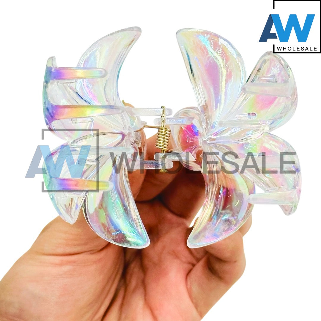 AB-1252 (12 pcs) Gradient 8 cm Hair Clamps
