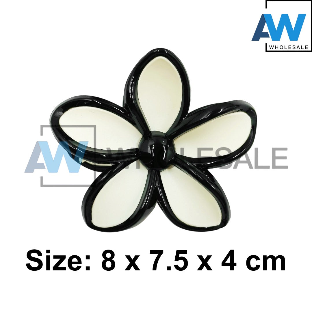 AB-1253 (12 pcs) Matte 8 cm Hair Clamps