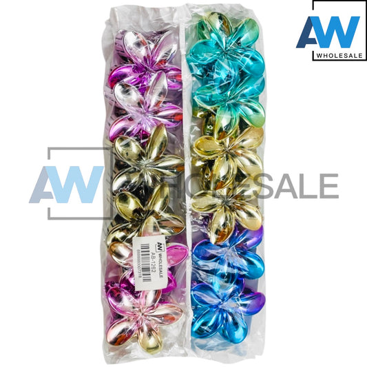 AB-1262 (12 pcs) Glossy 8 cm Hair Clamp