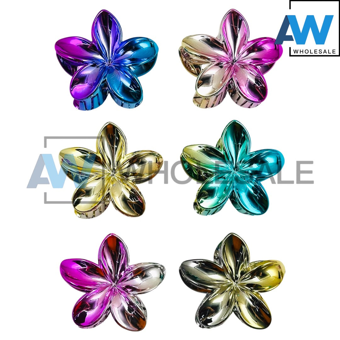 AB-1262 (12 pcs) Glossy 8 cm Hair Clamp