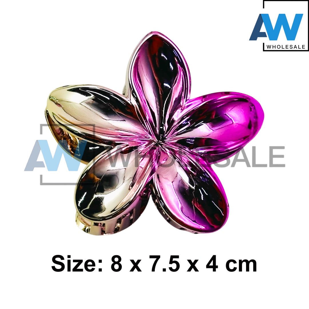 AB-1262 (12 pcs) Glossy 8 cm Hair Clamp