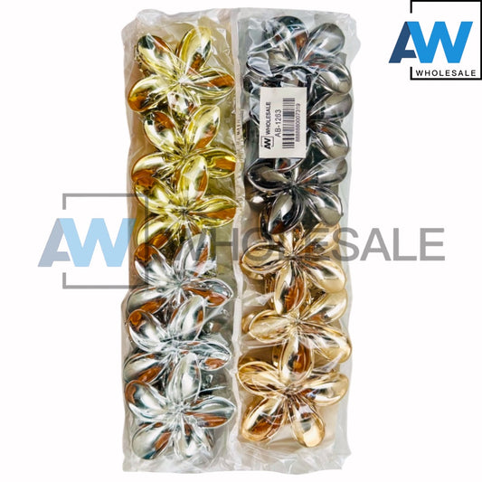 AB-1263 (12 pcs) Glossy 8 cm Hair Clamp