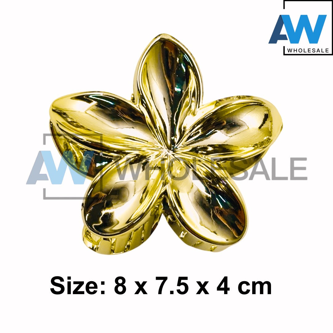 AB-1263 (12 pcs) Glossy 8 cm Hair Clamp