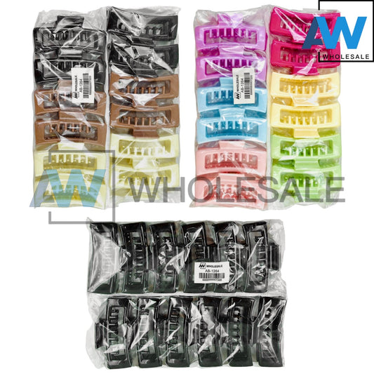 AB-1264 (12 pcs) Glossy 10.5 cm Hair Clamp