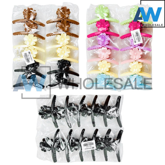 AB-1265 (12 pcs) Glossy 11 cm Hair Clamp