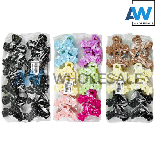 AB-1266 (12 pcs) Glossy 9 cm Hair Clamp