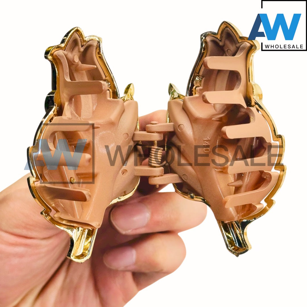 AB-1271 (12 pcs) Matte 8 cm Hair Clamps