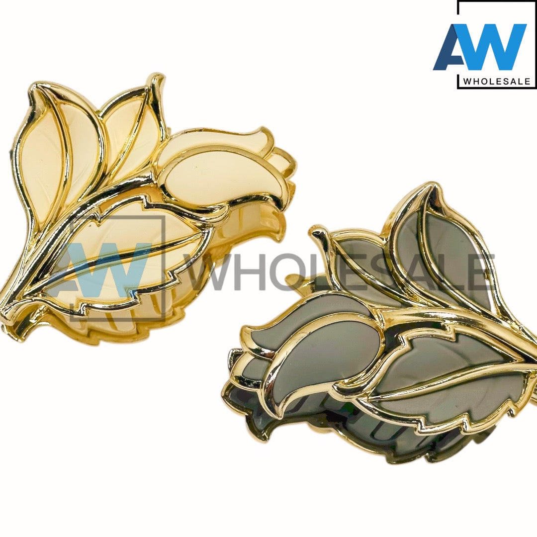 AB-1271 (12 pcs) Matte 8 cm Hair Clamps