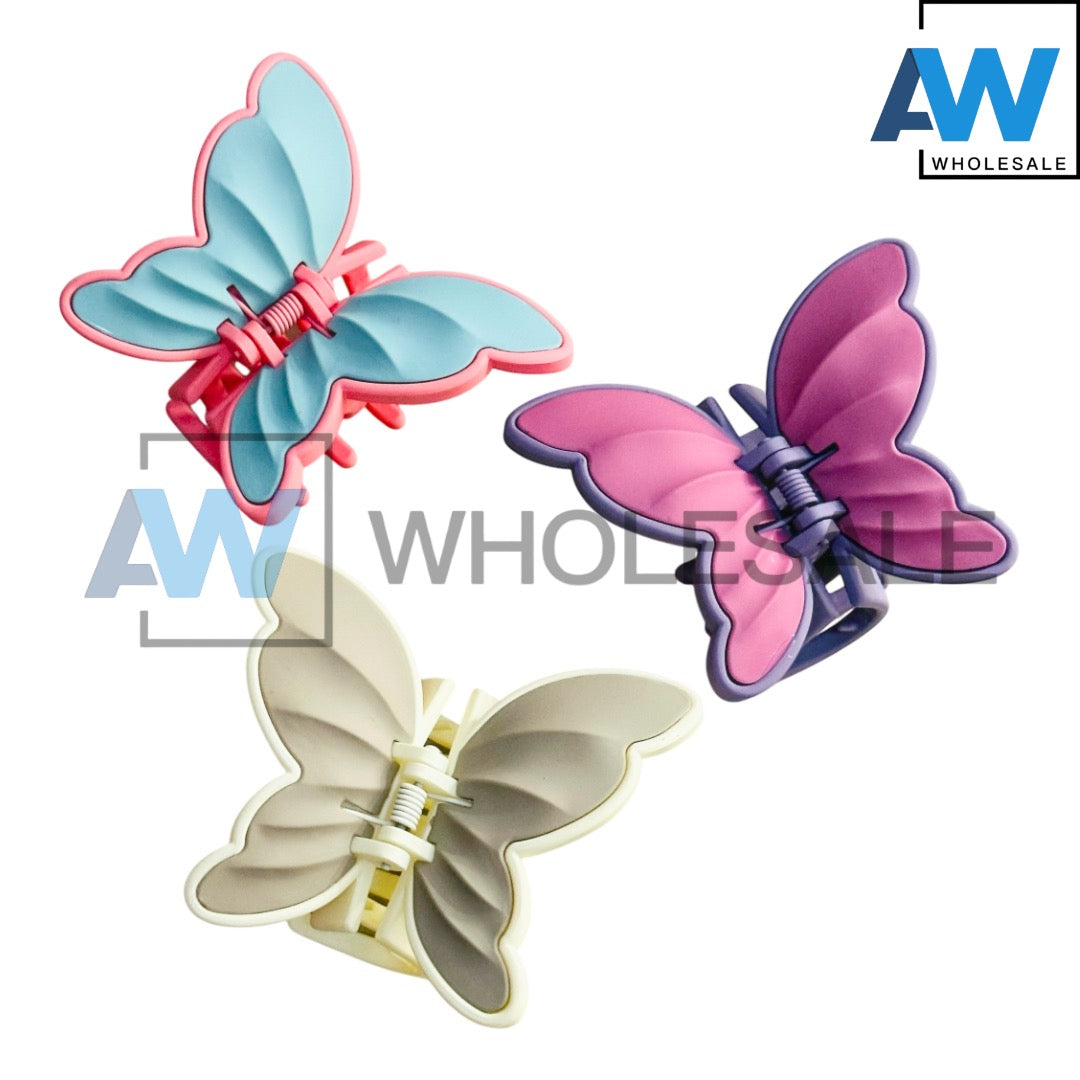 AB-1274 (12 pcs) Matte 9 cm Hair Clamps