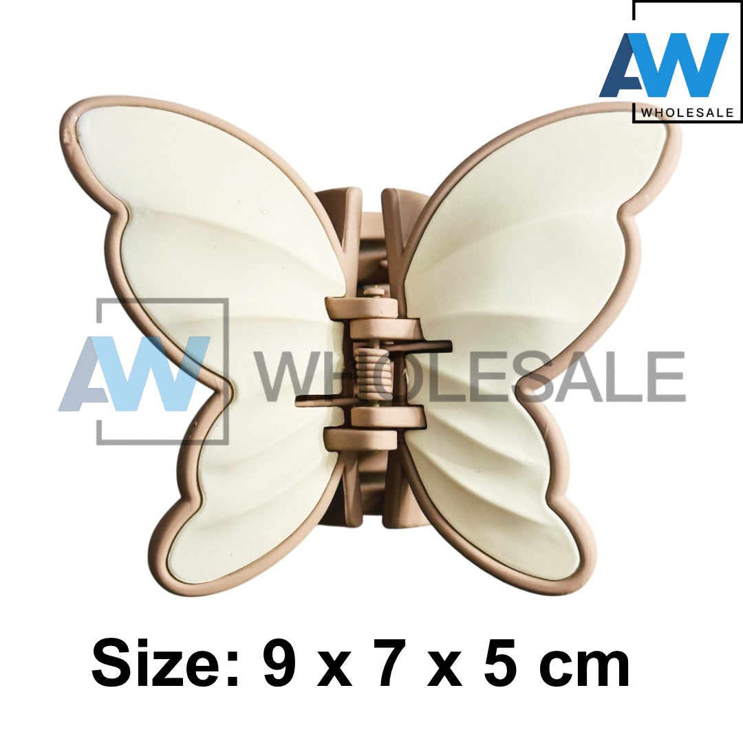 AB-1274 (12 pcs) Matte 9 cm Hair Clamps