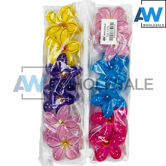 AB-1279 (12 pcs) Glossy 12 cm Hair Clamps